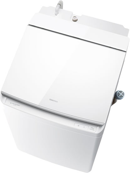 東芝 洗濯機 ZABOON AW-10VP2-W（ホワイト）