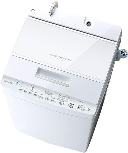 東芝 洗濯機 ZABOON AW-9DH2-W（ホワイト）